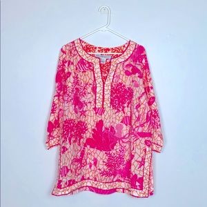 Gretchen Scott Tunic Top Cover Up Size Goddess XXL
